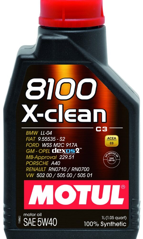 MOTUL 8100 X-CLEAN 5W40